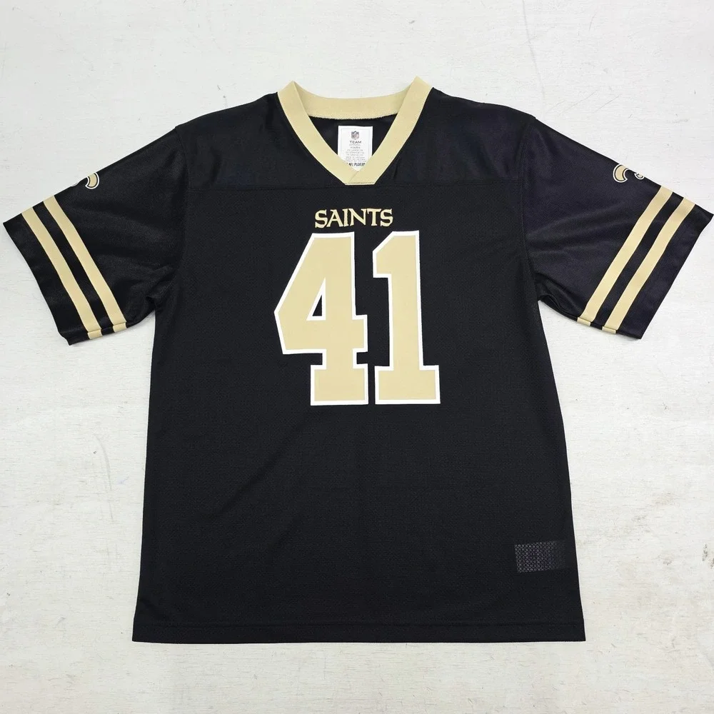New Orleans Saints Alvin Kamara NFL Team Apparel Jersey Black Youth‎ Boys 2XL 18